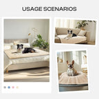 Luciphia Ultra Soft Sherpa Fleece Dog Puppy Cat Blanket for Small Pets - Image 3