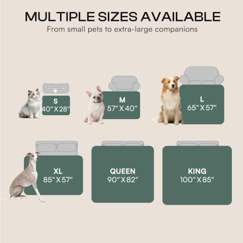 Luciphia Waterproof Dog Blanket, Reversible Sherpa Fleece for Couch Cover - Image 6