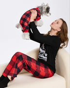 XPUDAC Christmas Dog Pajamas for Small Dogs Puppy Clothes Pjs, Plaid Large - Image 4