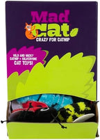 Mad Cat Buggin' Out Bug Cat Toys, Catnip and Silvervine Blend, Pack of 24 by Unknown