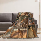 Caracal Blanket African Caracal Animal Lover Throw Blankets Gifts for Girls Boys Kids Soft Cozy Fleece Plush for Couch Sofa Bed 80"x60" - Image 4