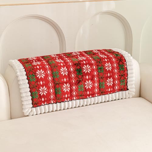 Christmas Couch Cover, Christmas Plush Sofa Cover for Dog Pet 1PC - Image 2