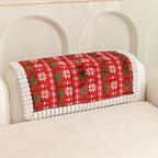 Christmas Couch Cover, Christmas Plush Sofa Cover for Dog Pet 1PC - Image 2