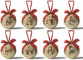 Snowman Ornaments - Snowman Christmas Decorations Ball Ornaments Tree Hanging Balls, Vintage Christmas Decorations Ball 2.36 Inch for Xmas Tree Party Home Holiday，Xmas Gifts Set of 16Pcs by GPGHEFlags