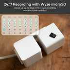 WYZE Cam Pan v3 Indoor/Outdoor IP65 1080P 360° Pan/Tilt/Zoom WiFi Smart Home Security Camera, Motion Tracking for Baby/Pet, Color Night Vision, Works with Alexa & Google Assistant
