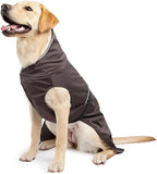 Goldpaw Rainpaw Waterproof Dog Raincoat - Durable Dog Rain Jacket for Small Dogs - Easy to Wear, Adjustable, Premium Pet Outerwear - Made in The USA - Machine Washable - Black Bean - Size 10