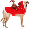 BWOGUE Santa Dog Costume, XX-Large Dog Christmas Outfit, Riding Pet Clothes by BWOGUEPetHome