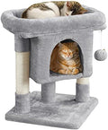 Yaheetech 23.5in Small Low-Profile Cat Tree Condo with Scratching Posts by Yaheetech
