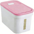 Rice Storage Container 22 lbs Storage Box with Lid Food Storage Flour Bin for Kitchen Pantry Organization, Pet Dog Cat Food Storage Container