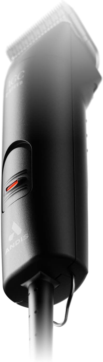 Andis 24675 UltraEdge 2-Speed Detachable Blade Clipper, 120V, Black | Runs cool & quiet, shatter-proof housing, for all coats & breeds, dog grooming clipper