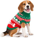 Dog Sweater for Medium Dogs Girl Boy Winter, Dog Clothes, Green, L by Retreon-DogClothingCollection