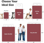 LOOBANI Waterproof Blanket for Queen Bed, Reversible Soft Flannel, 80"x90" - Image 4