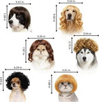 6‑Pack Funny Cat & Dog Wigs, Soft Pet Role‑Play - Image 5