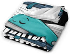 Sleepy Stapler Blanket Throw Gift for Girls Women 60"X50" - Image 5