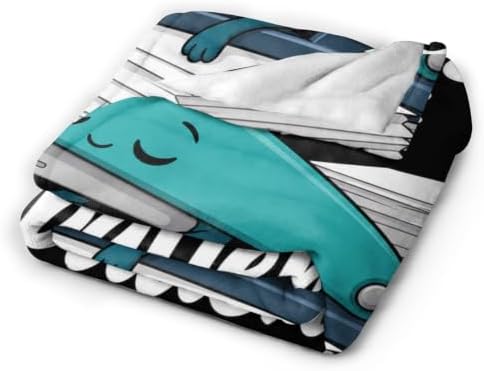 Sleepy Stapler Blanket Throw Gift for Girls Women 50"X40" - Image 5