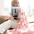 Pink Throw Blanket for Girls, 40x50 inches - Image 2