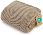 Bedsure Dog Blanket for Small Dogs Puppy and Cats, Soft Fleece, 25x35 Brown by BEDSURE