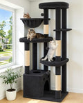 67in Tall Cat Tree Tower for Large Cats, Heavy Duty with Wide Base by FeliskynCatTreeTower