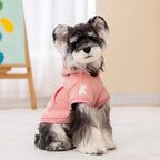 Koneseve Dog Hoodie - Fleece Warm Sweater with Pocket, Soft Clothes for Daily Wear, Basic Hooded Sweatshirts, Winter Coat Clothing, Comfort Tee Shirt Fit for All Breeds Pet - Pink - M - Image 5