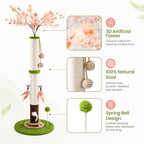 Flower Cat Scratching Post, 45 Inch Scratching Post for Indoor Cat Adults - Image 5