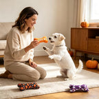 SCENEREAL Halloween Dog Toy for Small Medium Large Sized Dogs - 4 Pack - Image 3