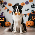 Halloween Dog Bow Ties Bulk for Large Dogs 30 Pack 5.1"*3.1" L - Image 7