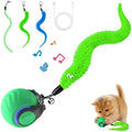 Interactive Cat Toys with Bird Sounds & 3 Speed Modes for Indoor Cats Play by Geamen