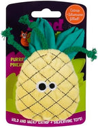 Mad Cat Purrfect Pineapple Catnip and Silvervine Plush Cat Toy, Pack of 1 by Unknown