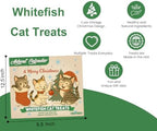 2026 Christmas Cat Advent Calendar | 24 Days - Crunchy Whitefish Cat Treats - Image 3