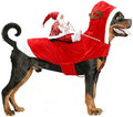 BWOGUE Santa Dog Costume, Dog Christmas Outfit, Santa Claus Riding, XL Size by BWOGUEPetHome