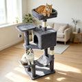 DUMOS 44 in Cat Tree Tower with Natural Sisal Scratching Posts by DumosLifestyle