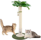 Woochpet Cat Scratching Post for Indoor Cats,36" Tall Cat Scratcher （White） by WOOCHPET
