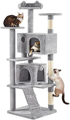 Yaheetech 70in Multi-Level Sturdy Cat Tree, Condo, Sisal Scratching Posts by Yaheetech