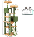 YITAHOME 193 cm Tall Cactus Cat Tower for Large Cats - Image 3