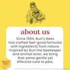Burt's Bees for Pets Oatmeal Dog Shampoo with Honey, Soothing Formula for Itchy and Sensitive Dog Skin, Colloidal Oat Flour and Honey, pH Balanced, Sulfate-Free, 16 Fl Oz - 6 Pack