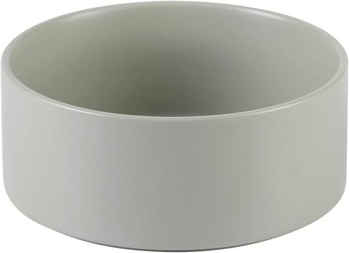 Havniva Ceramic Dog Bowls, 6.1” Dog Food and Water Bowl, Pet Feeding Bowl | Dog Food Bowl for Small Dogs, Food-Grade Ceramic, Dog Water Bowl with Non-Slip Rubber Base, Large Capacity, Dishwasher Safe