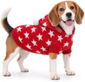 Dog Sweater for Medium Dogs Girl Boy Winter, Dog Clothes, Red, L by Retreon-DogClothingCollection