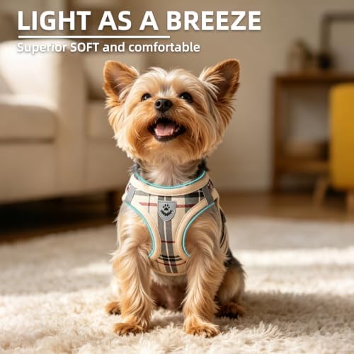 PUPTECK Dog Harness, Collar and Leash Set No Pull for Small Medium Sized - Image 3