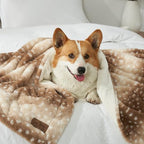 COZY KISS Waterproof Pet Blanket Deer Print for Large Dog & Cat, 40x60 inch - Image 6