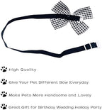 PET SHOW 50 Pack Small Dog Bow Ties Collar Bulk Puppy Cats Boy Girl Bowties Adjustable Neckties Pet Grooming Accessories Assorted Randomly(Daily Style) - Image 5
