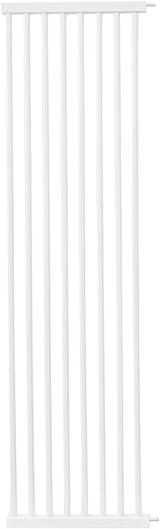 Lumizone Extra Tall Cat Gate Extension Kit 55.12" High 16.73" Wide White | Tall Pet Gate Dog Gate for Doorway Hallway Stairs Pressure Mounted Extra Wide 1.37" Gap No Drilling
