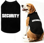 BINGPET Dog Security Shirt, Soft Cotton Puppy T-Shirt, Halloween Costumes by BINGPET