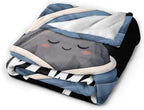 Sleepy Volcano Blanket Throw Gift for Girls Women 60"X50" - Image 5