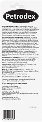 Petrodex Dog Dental Care Kit, Toothbrush & Toothpaste, Peanut, 2.5oz | Complete oral care kit: toothpaste + toothbrush; reduces plaque & tartar; fights bad breath; peanut flavor, dogs & puppies