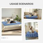 Luciphia Ultra Soft Sherpa Fleece Dog Puppy Cat Blanket for Small Pets - Image 3