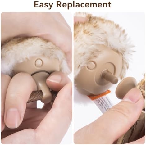 Migipaws Cat Toy Replacement Tails 3 Pack Compatible MigiMouse Cat Toy for Indoor Cats - Image 4