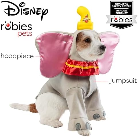 Rubies Disney: Dumbo Costume for for Dogs or Cats, Small - Image 2