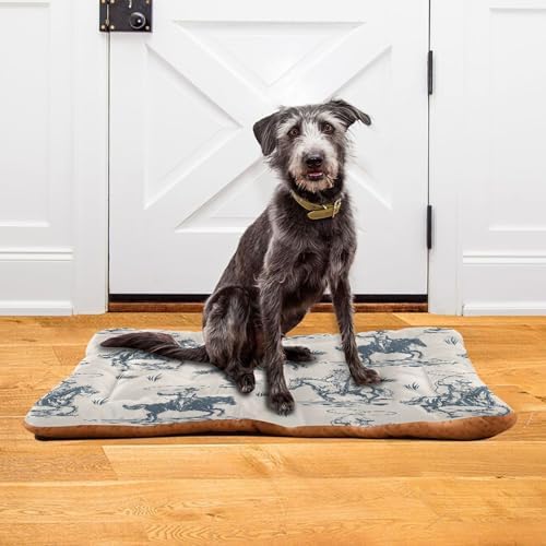 Dog Bed Mat Cowboys Horse Western Washable Anti-Slip Bottom Comfy Kennel Pad Cat Crate Pet Pad 18 x 24 Inches - Image 6