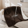 LOOBANI Waterproof Pet Blanket for Couch, Throw Size 50"x60", Coffee by LOOBANI