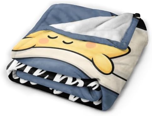 Sleepy Star Blanket Throw Gift for Girls Women 50"X40" - Image 5